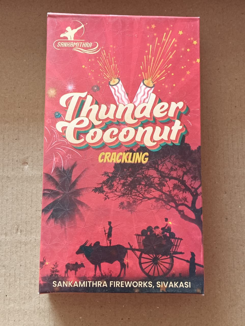 Thunder Coconut Crackling (3 Pcs)